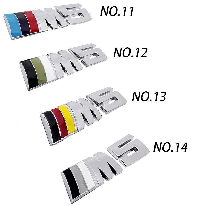 Miếng dán bằng kim loại chữ M3 M5 cho xe hơi BMW F30 330i 530i 525i E93 E63 E65 E38 E39 E34 | BigBuy360 - bigbuy360.vn