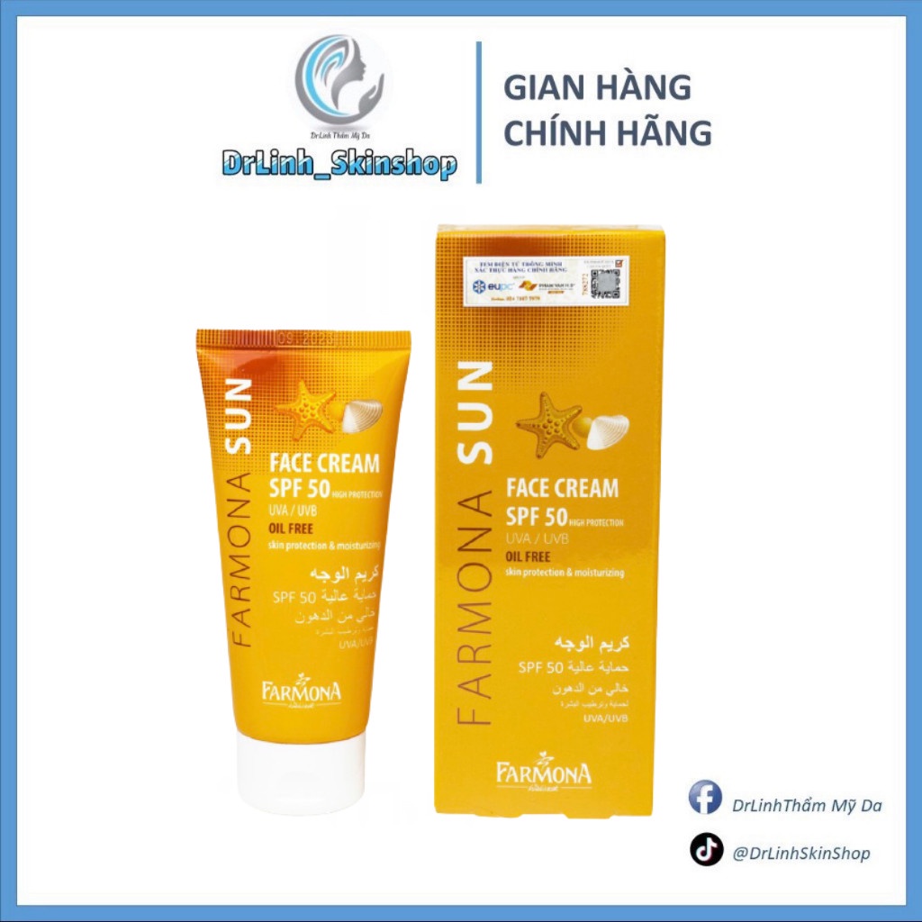 Kem chống nắng cho da dầu mụn Farmona sun CN04