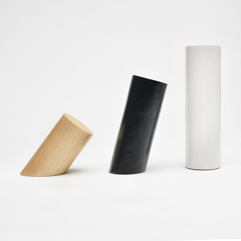 Móc Treo Đồ Gắn Tường Hình Trụ Bằng Gỗ