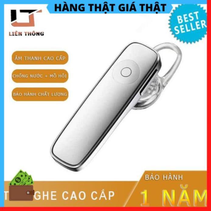 Tai Nghe Bluetooth Nhét Tai Kèm Mic Đàm Thoại Nghe Nhạc Wireless Headset M165  [HÀNG XỊN]