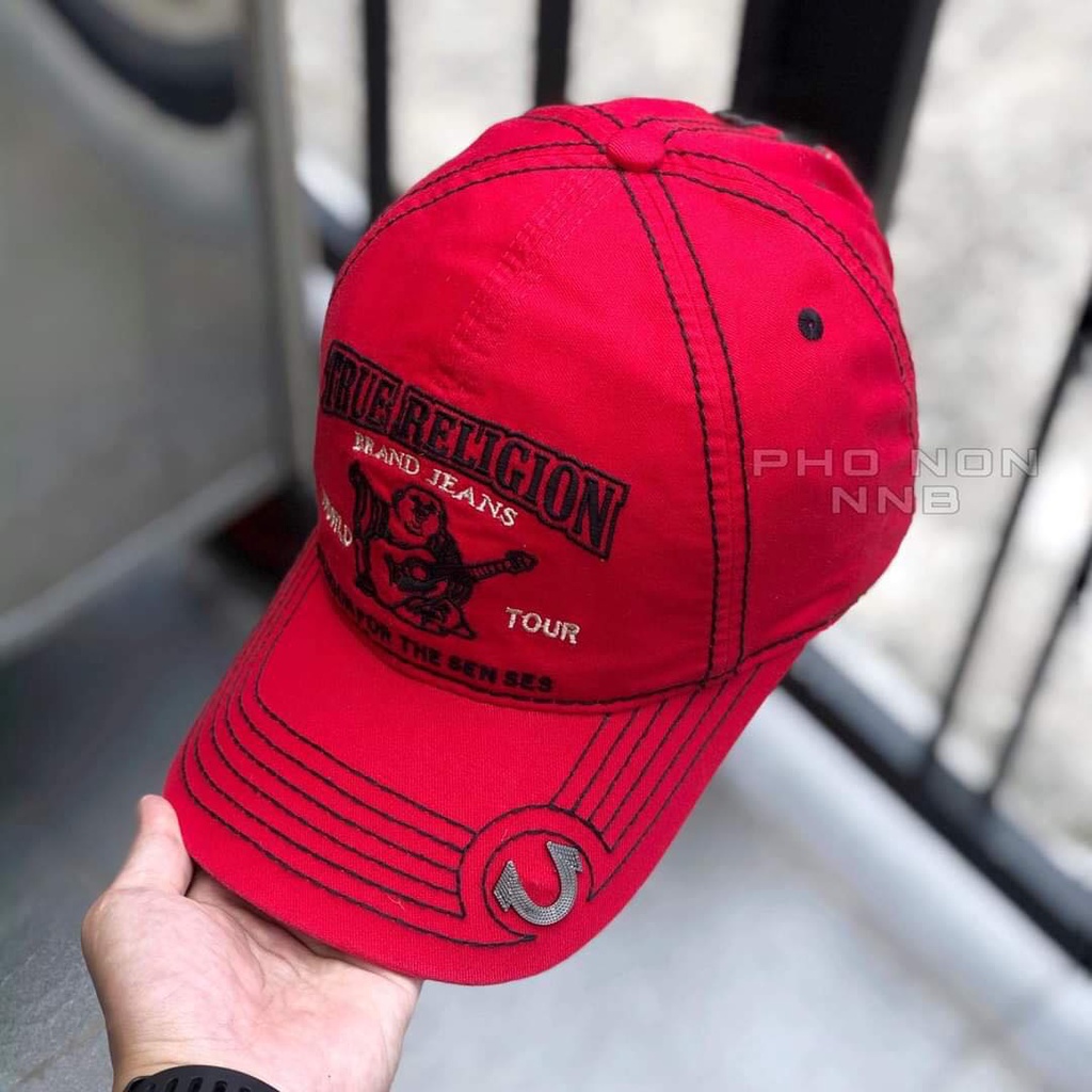 Nón ông địa - Mũ lưỡi trai True Religion đẹp