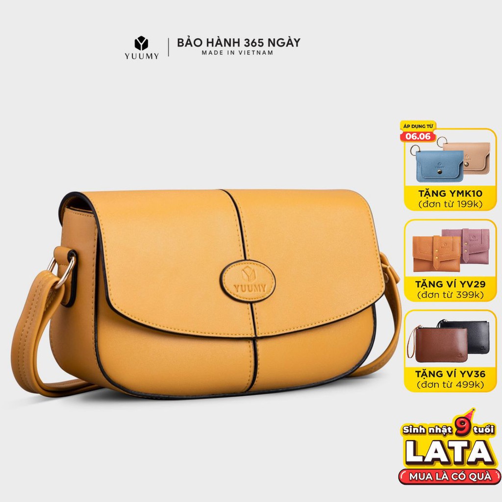 [Mã WABRLT15 giảm 10% đơn 99K] Túi đeo chéo nữ thời trang phong cách trẻ trung YUUMY YN95