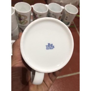 [KHO SỈ] Cốc sứ có nặp đậy hàng bát tràng