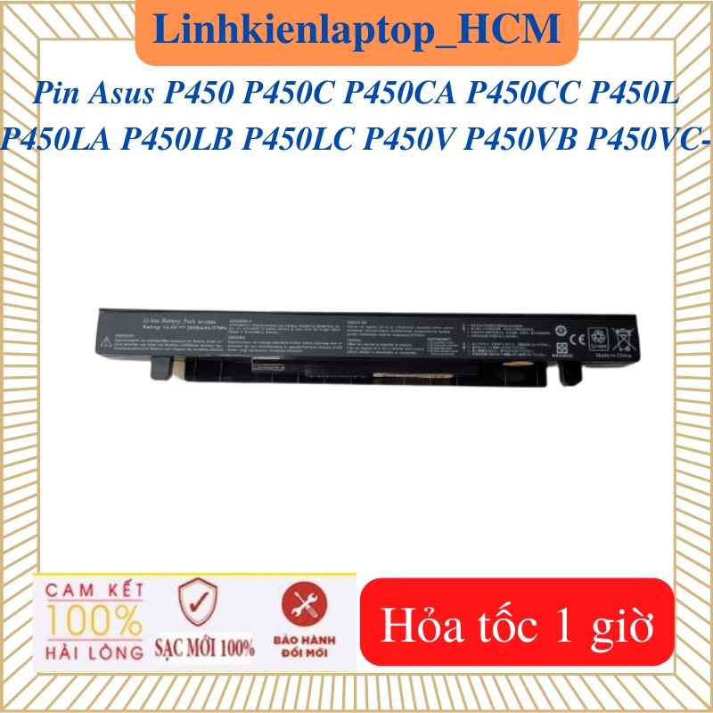 Pin A41-X550A-Pin laptop Asus P450 P450C P450CA P450CC P450L P450LA P450LB P450LC P450V P450VB P450VC
