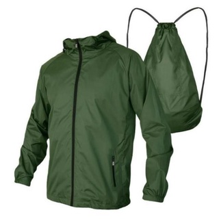 Áo khoác dù nhẹ 2 trong 1 chuyển đổi thành túi balo PHL Fashion BKD35 (có túi trong)