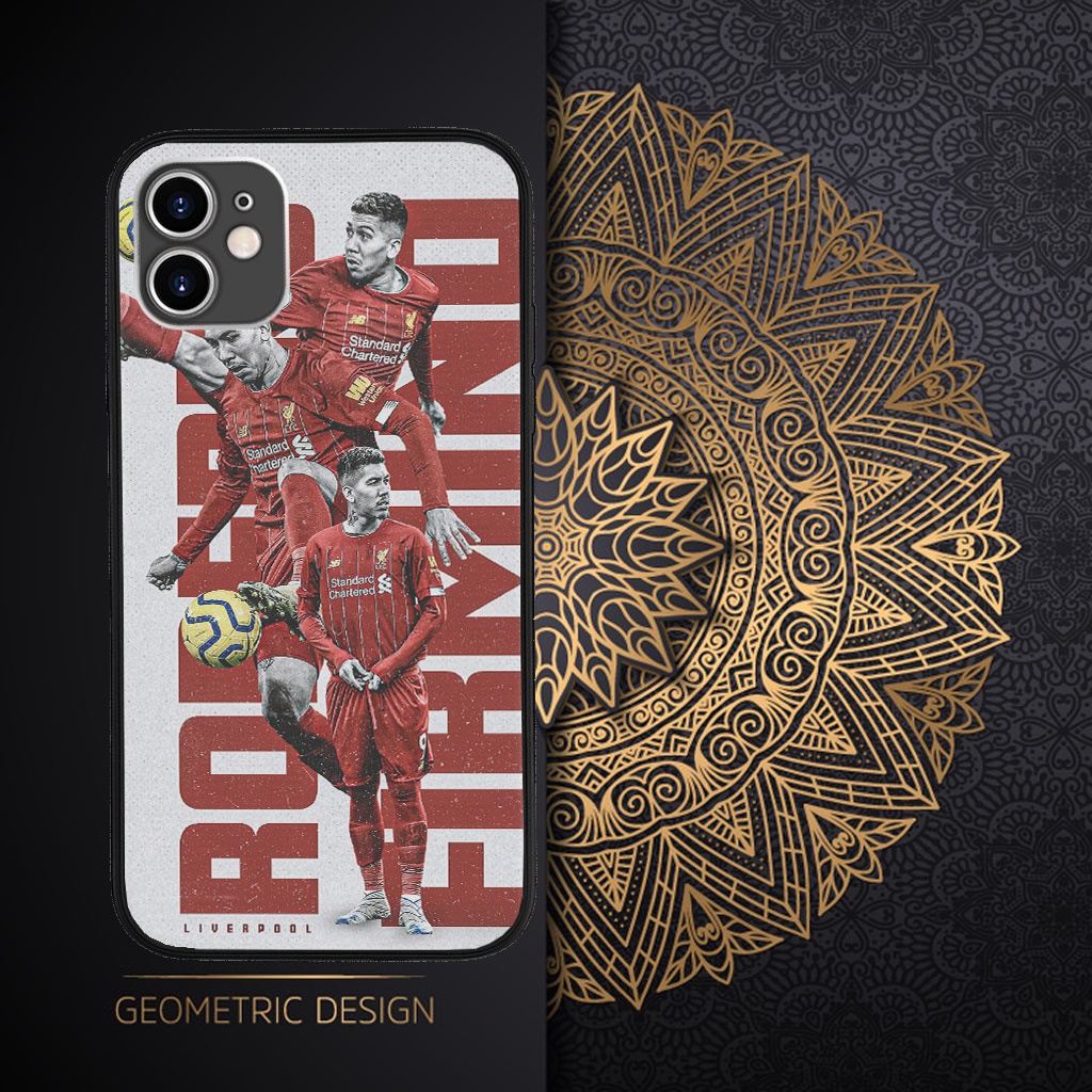 Ốp điện thoại cậu thủ ốp IP nhiều hình Roberto Firmino CLB liverpool dành cho Iphone 5 đến 12 promax FOO20210103