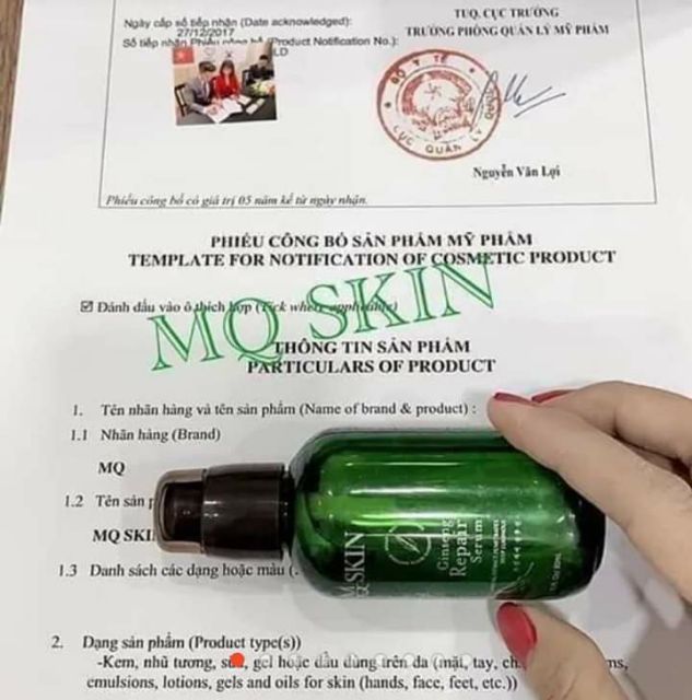 (Chính hãng 100%) TÁI TẠO DA CHẾT SKIN CHAI XANH