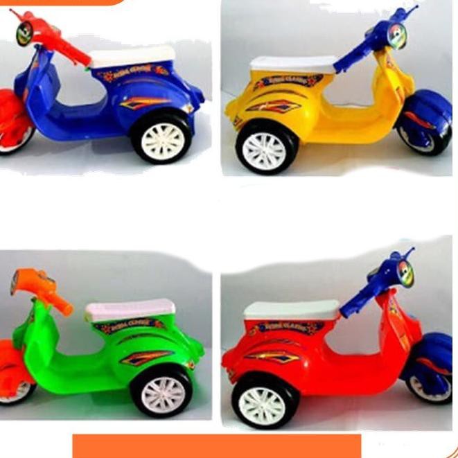 Mô Hình Xe Vespa Mini Đồ Chơi Cho Bé