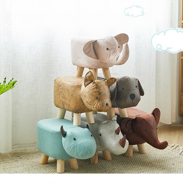 Ghế đẩu nhỏ cho trẻ em -  Hình con vật sở thú đáng yêu - Vườn trẻ mẫu giáo | BigBuy360 - bigbuy360.vn