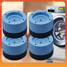 [Gía Hủy Diệt]Sét 4 cái kê chân silicon loại dày chống rung máy giặt Sam Sung,Aqua,Electrolic - hàng cao cấp có BH 1 NĂM