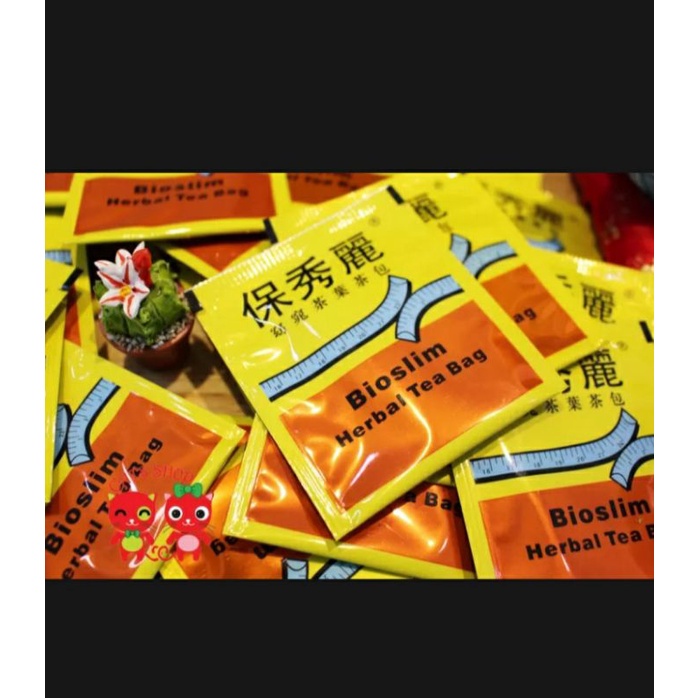Trà Giảm Cân Bảo Tú Lệ Bio Slim 40 Gói - Giúp Giảm Cân, Thanh Lọc Cơ Thể