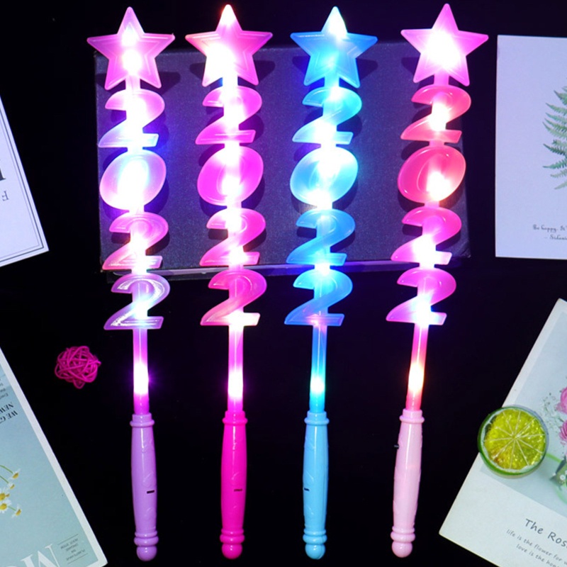 Gậy Phát Sáng Mừng Năm Mới 2022 Dùng Làm Đạo Cụ Chụp Ảnh