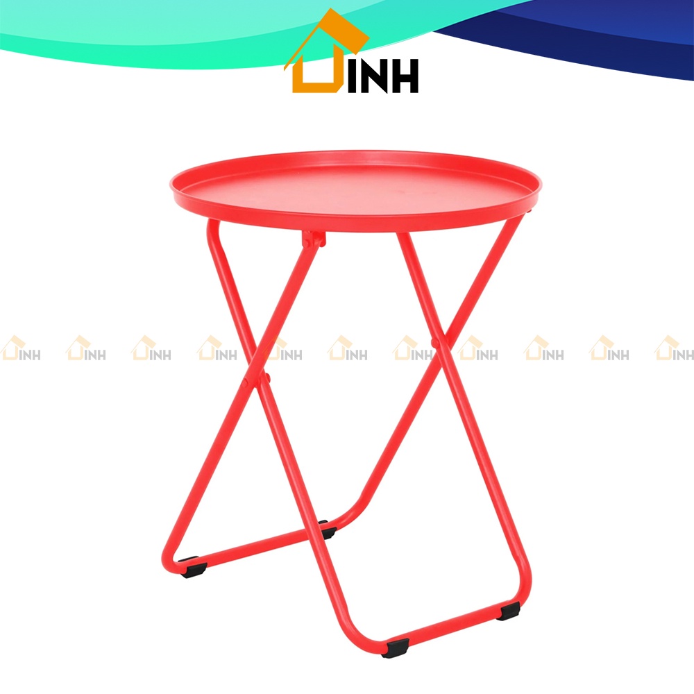 Bàn trà chanh xếp gọn Qui Phúc chân mâm liền, bàn cà phê vỉa hè