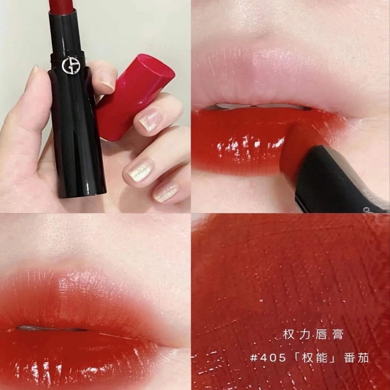 Son GIORGIO ARMANI LIP POWER - màu 200, 202, 400, 404, 405, 504