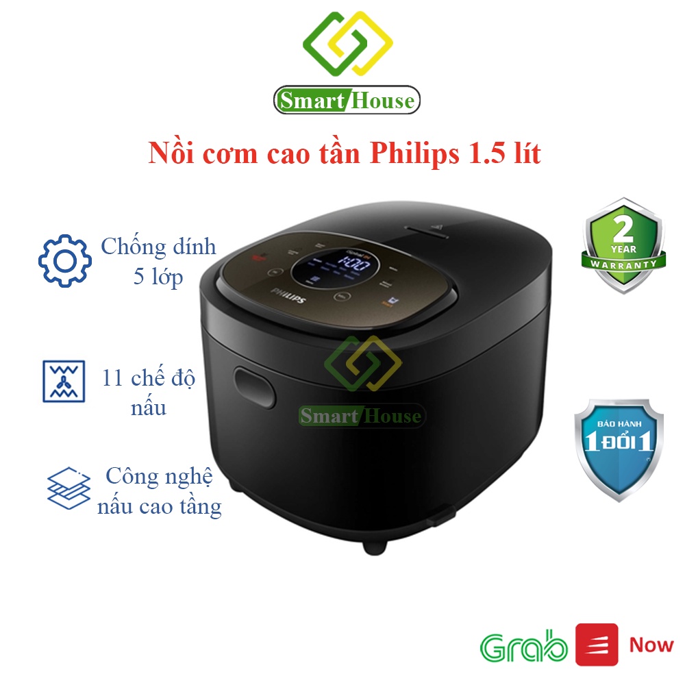 HD4528 - Nồi cơm cao tần Philips 1.5 lít HD4528 - Hàng chính hãng - Smart House