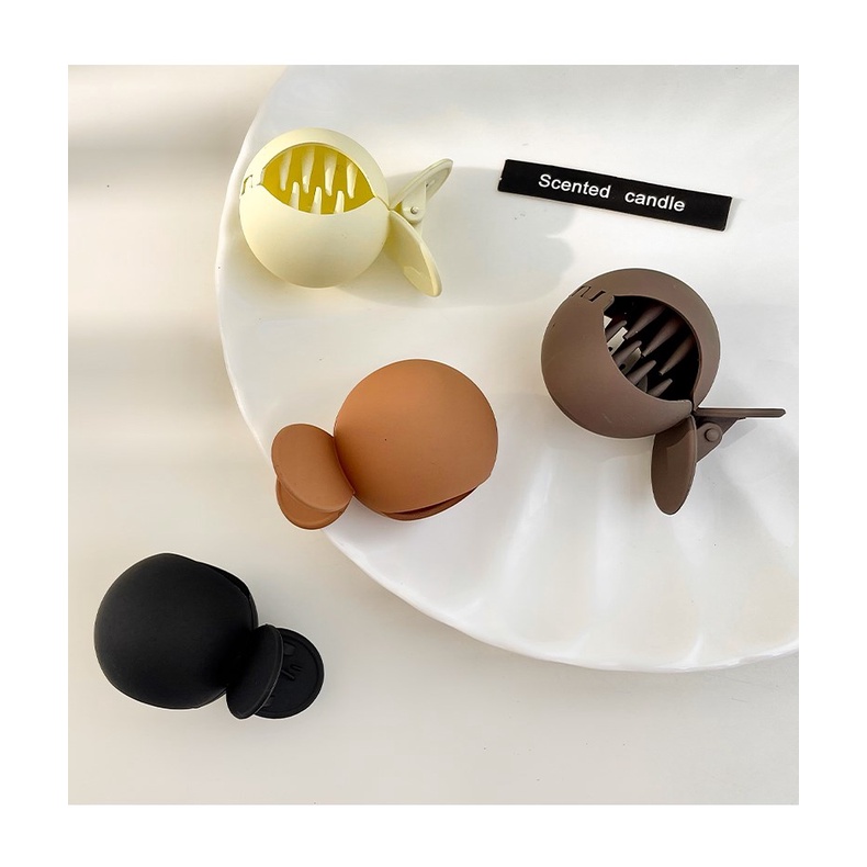 Kẹp Tóc Tròn Thiết Kế Xinh Xắn Thời Trang Cho Nữ