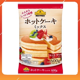 Bột làm bánh hotcake trộn sẵn aeon topvalu 600g cho bé ăn dặm
