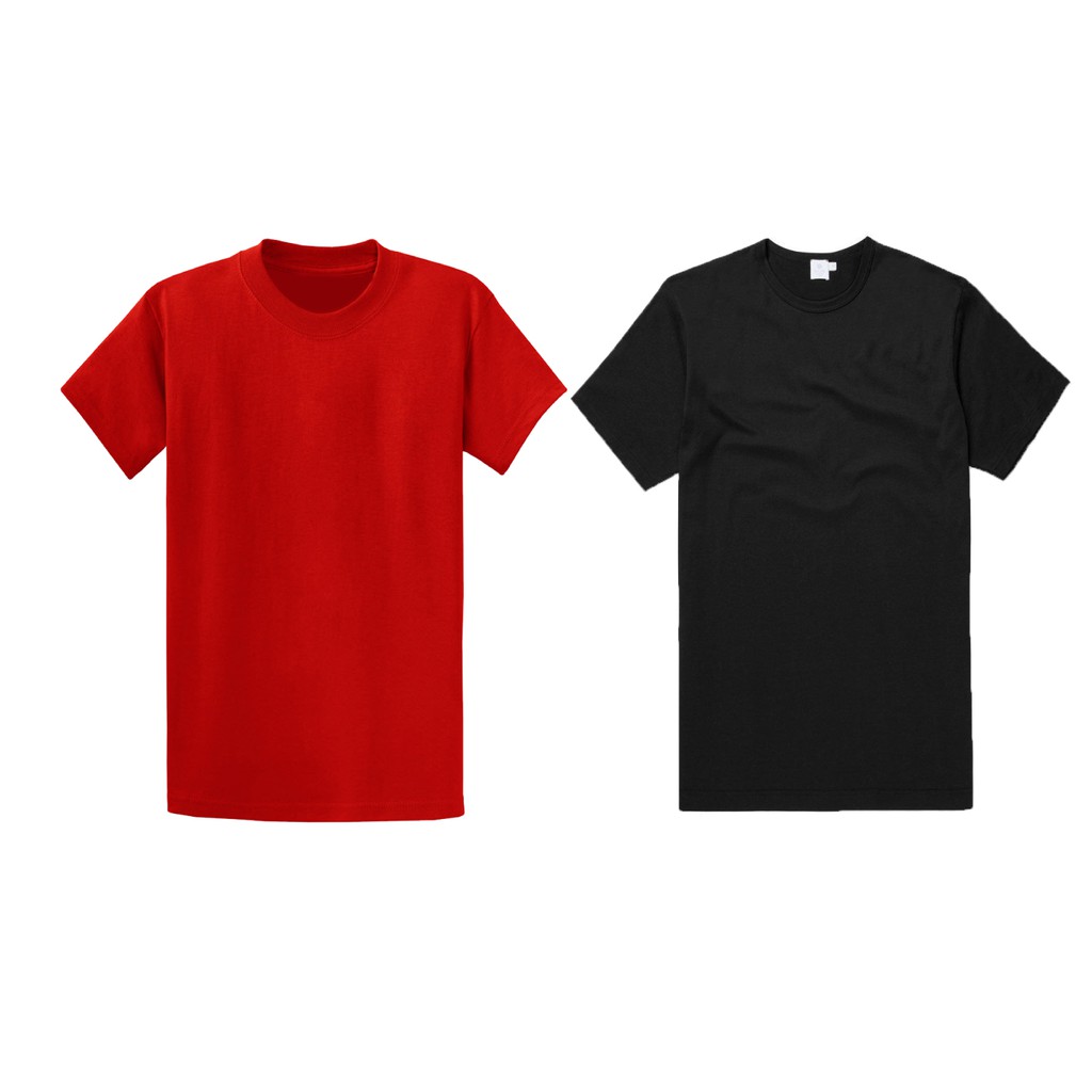 Combo 2 Áo Thun Nam HTK Màu Đen Đỏ