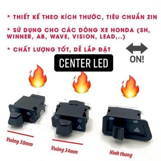Công tắc xinhan tích hợp hazard 2020 CENTER LED