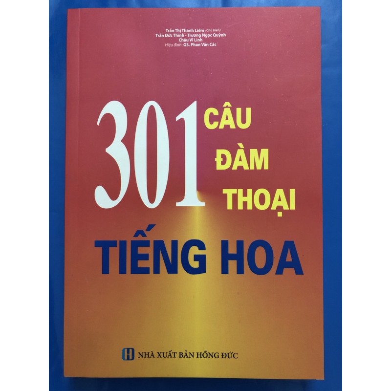Sách 301 câu đam thoại tiếng hoa