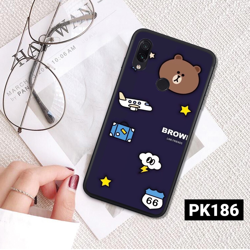 [Freeship từ 50k] ỐP LƯNG XIAOMI REDMI NOTE 7 IN HÌNH WE BARE BEARS -SIÊUBỀN-SIÊUĐẸP