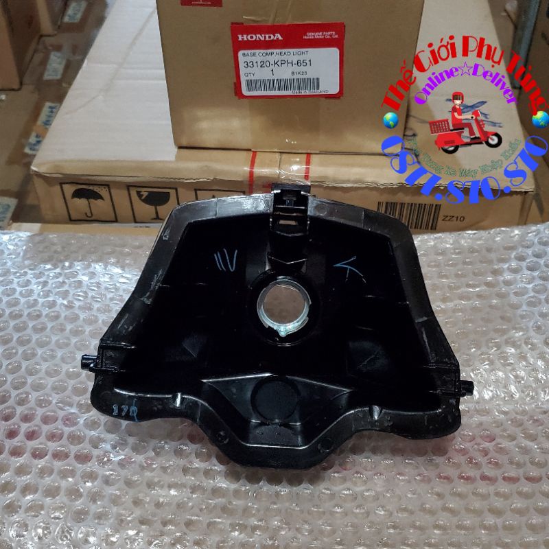 Đèn pha, chóa đèn trước Future 2 zin Honda Thái Lan 33120-KPH-651