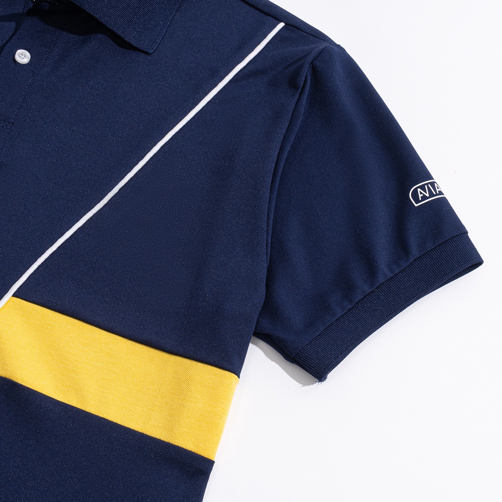 Bộ Quần Áo Thể Thao Nam Ngắn Tay Phối Màu Cao Cấp AVIANO