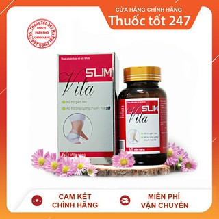 ✅ [CHÍNH HÃNG] Viên uống giảm cân Slim Vita (60 VIÊN) 👍[Freeship] ❤️