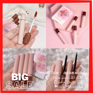 Set trang điểm Pro Light 4 món ( 1 set gồm 1 Mascara + 1 Kẻ mắt + 2 Son lì)