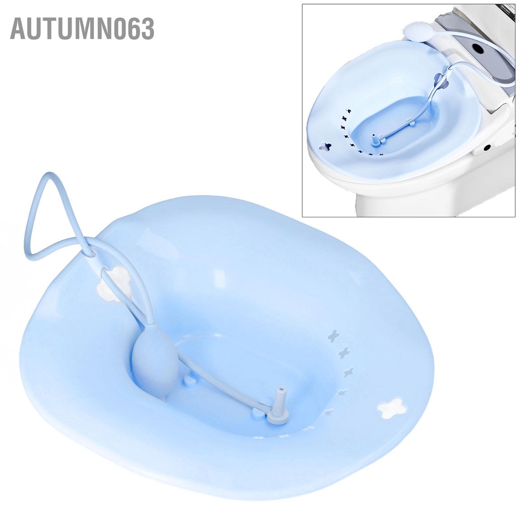 Bộ Chậu rửa phụ khoa Ghế ngồi trong nhà vệ sinh miễn phí có vòi xả để chăm sóc sau Bệnh trĩ Autumn063