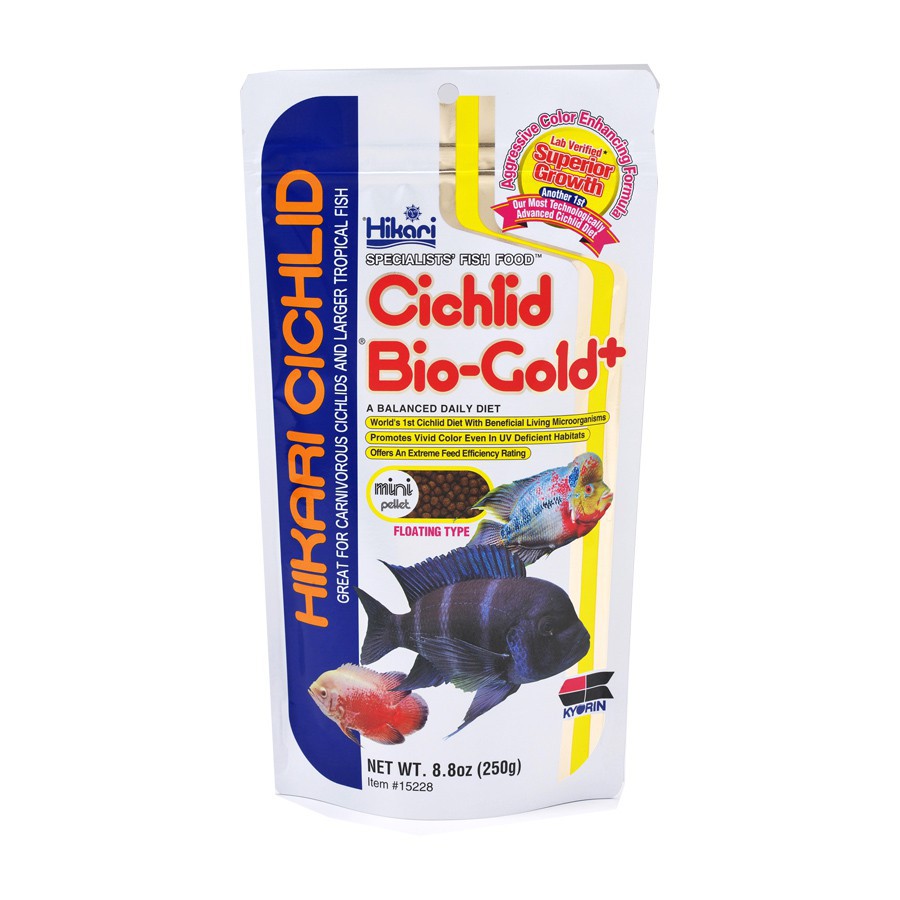 Thức ăn cá cảnh HIKARI CICHLID BIO-GOLD PLUS 250G