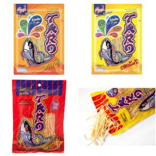 - khô cá sợi taro thái lan đủ vị 7.5gr