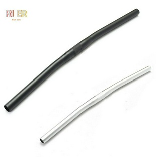 Ghi đông xe đạp dáng thẳng cố định bằng hợp kim màu đen cao cấp
