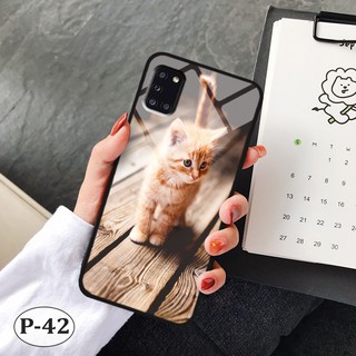 Ốp lưng kính Samsung A31- hình 3D
