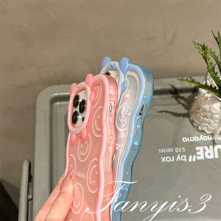 Ốp Điện Thoại Mềm Trong Suốt In Hình Mặt Cười Cho iPhone 14 13 12 11 Pro Max X XR Xs Max 8 7 6 6s Plus SE 2020