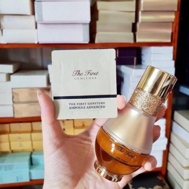 Combo 10 gói tinh chất vàng 24k OHUI The First Geniture 10ml