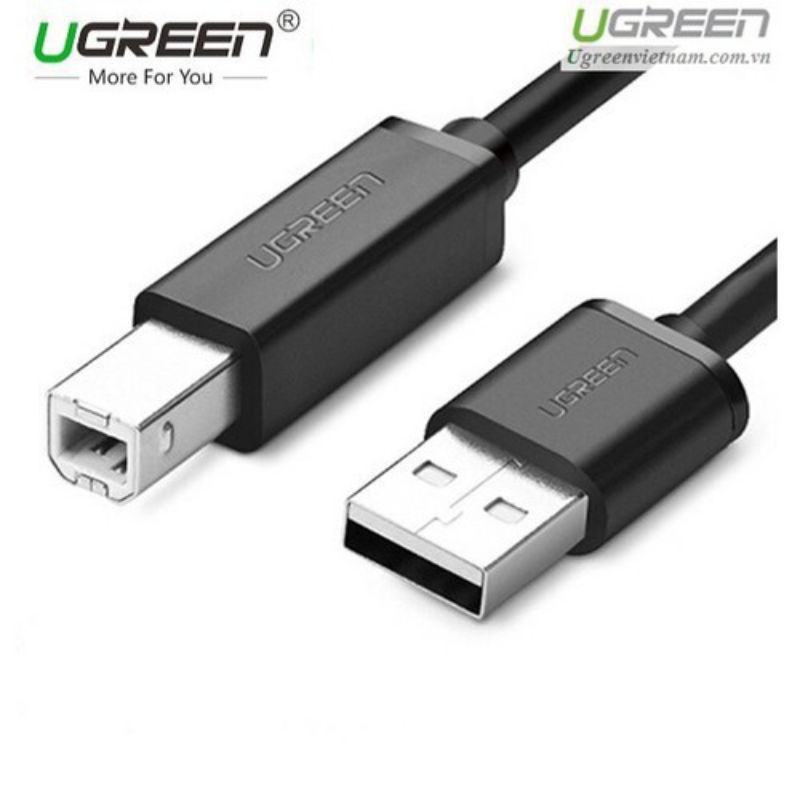 Dây máy in USB 2.0 dài 5m UGREEN 10329 - Hàng Chính Hãng