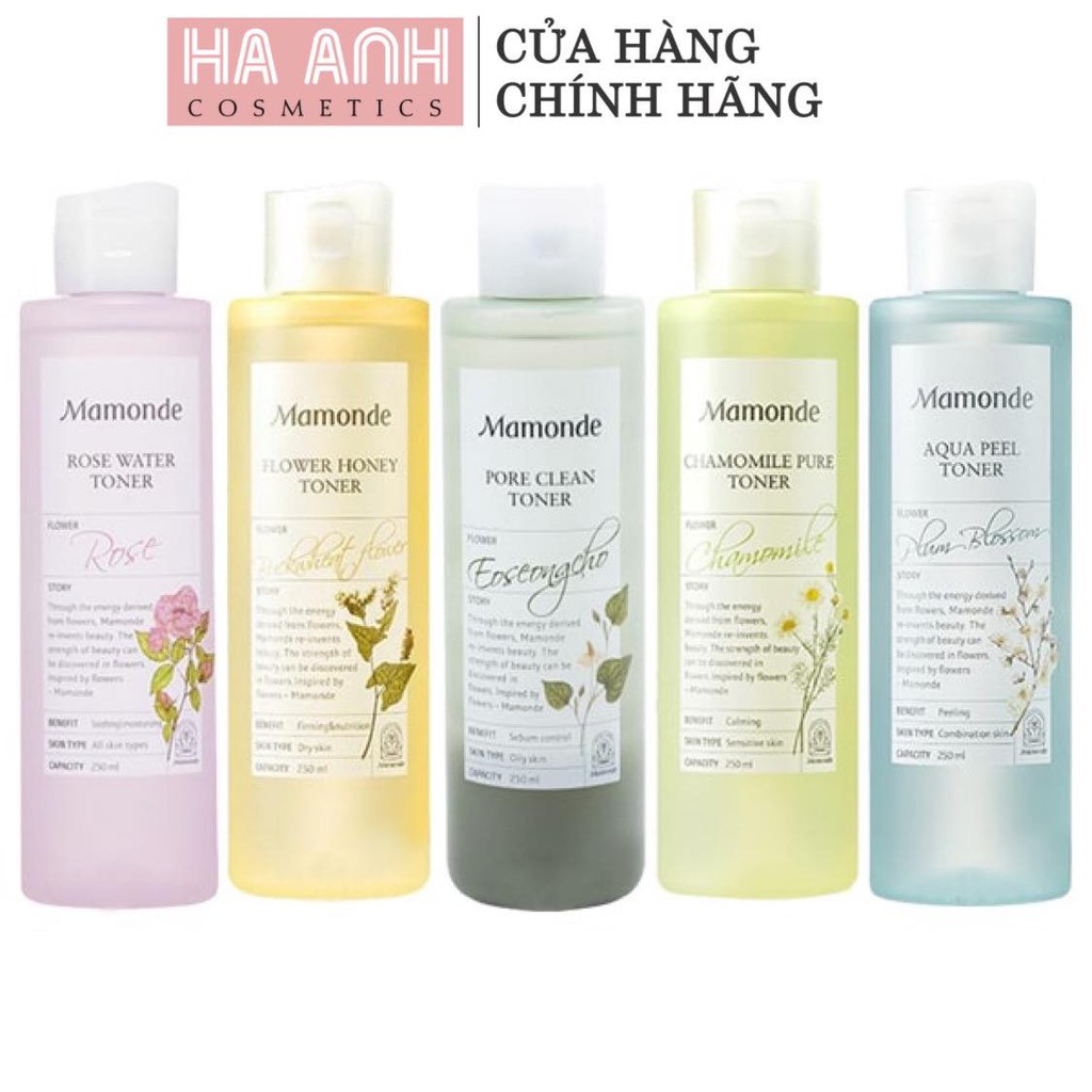 Nước hoa hồng dưỡng ẩm, kiềm dầu Mamonde