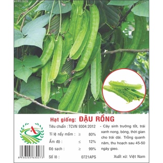 Gói hạt giống đậu rồng
