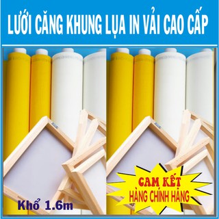 VẢI CĂNG KHUNG LỤA IN VẢI CAO CẤP - 250K/Mét - Khổ 1,6m