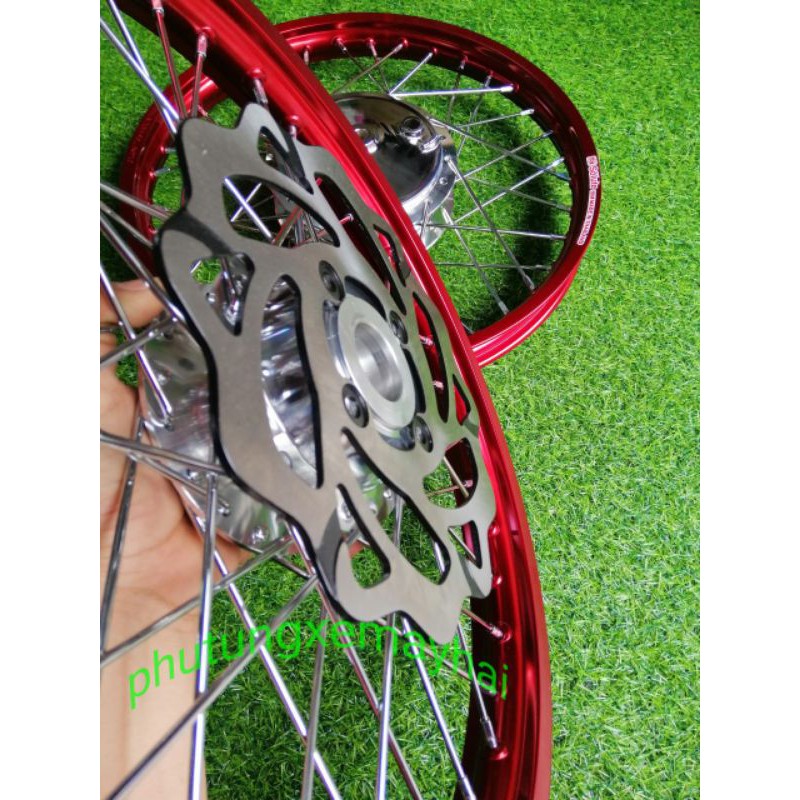 Bánh căm dành cho các dòng yamaha Sirius Jupiter và Exciter nhỏ 2006 đến 2010 1 thắng đĩa lắp như zin không cần chế