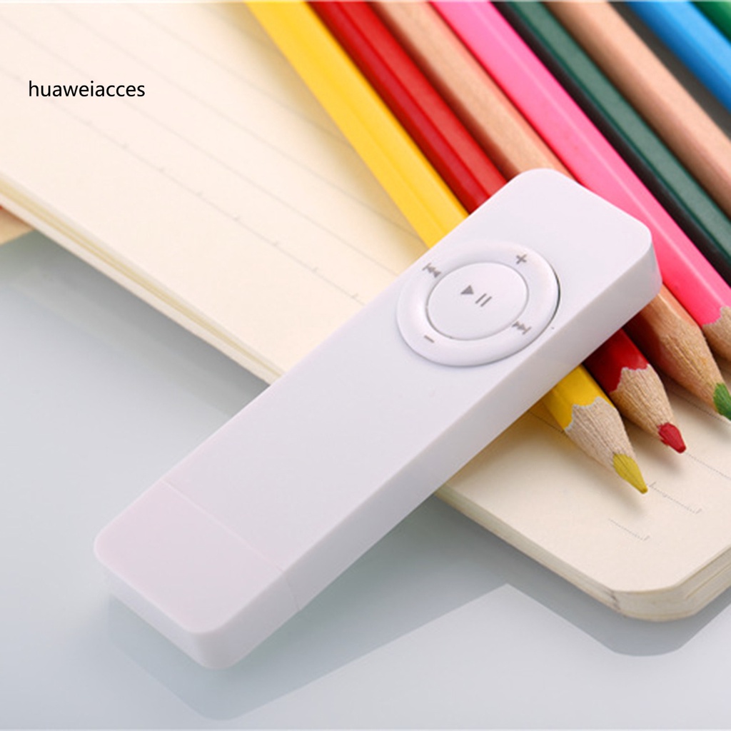 HUA-MP3 Player Stylish Rechargeable Mini Portable Music Media for Home