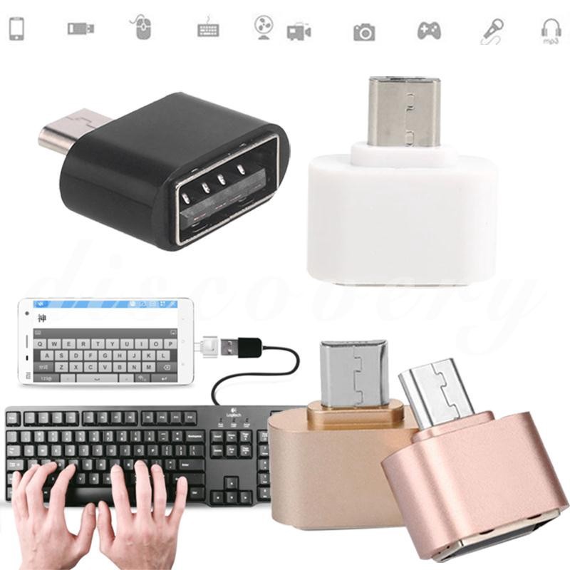 Đầu chuyển đổi từ cổng Micro USB sang USB OTG - nhỏ gọn tiện lợi nhất