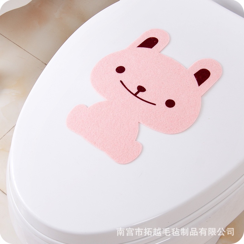 Miếng dán than tre hoạt tính khử mùi hôi làm thơm bồn cầu, nhà vệ sinh, lọc không khí hình thú siêu cute