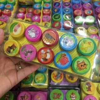 🚫Set 10 con dấu IN STICKER cho bé