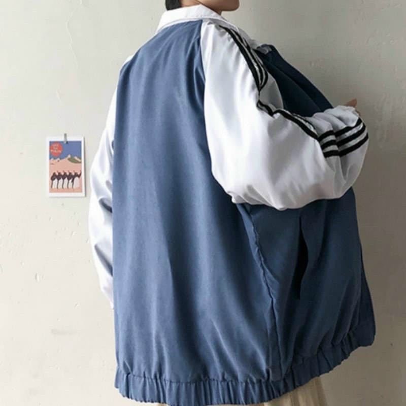 Áo khoác bóng chày form rộng vải dù cao cấp ❤️ Áo bomber thời trang Hàn Quốc dáng Unisex nam nữ AQ STORE