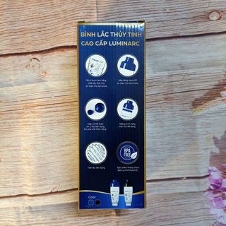 Bình lắc thủy tinh Luminarc cao cấp
