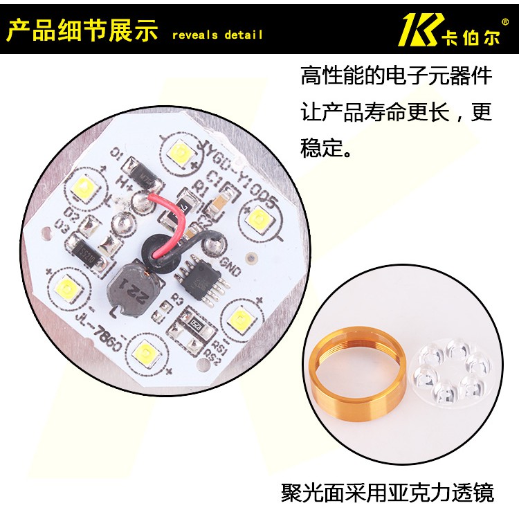 Đèn Pha Led Siêu Sáng 18w Chất Lượng Cao Cho Xe Hơi / Xe Máy