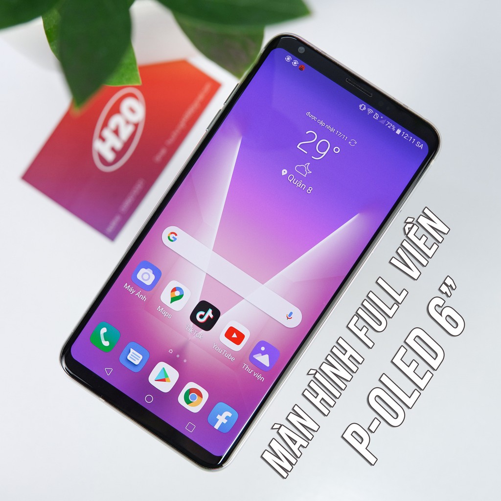 Điện Thoại LG V30+ ThinQ Likenew - Snap835 4G/128G