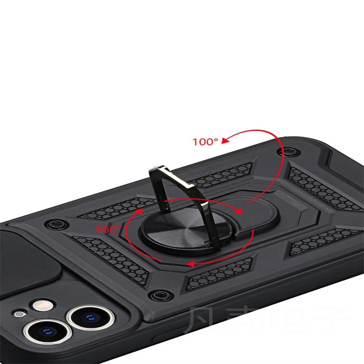 Ốp lưng cho Samsung Galaxy A12 / M12 bảo vệ camera có kèm giá đỡ